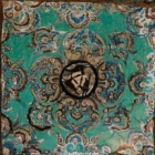 敦煌第205窟的三兔<br /><b>Ceiling of Mogao Cave 205</b><br />Dunhuang, Gansu Province<br />Early/High Tang dynasty (618-781)