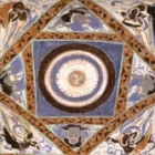 敦煌第305窟的三兔<br /><b>Ceiling of Mogao Cave 305</b><br />Dunhuang, Gansu Province<br />Sui dynasty (581-618)