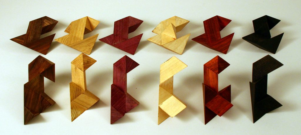 Josef Pelikan 2004年制作的木质Tanacube 