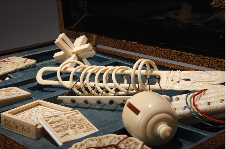 Chinese ivory puzzles