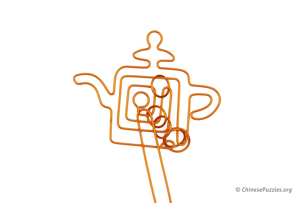 wire disentanglement teapot puzzle